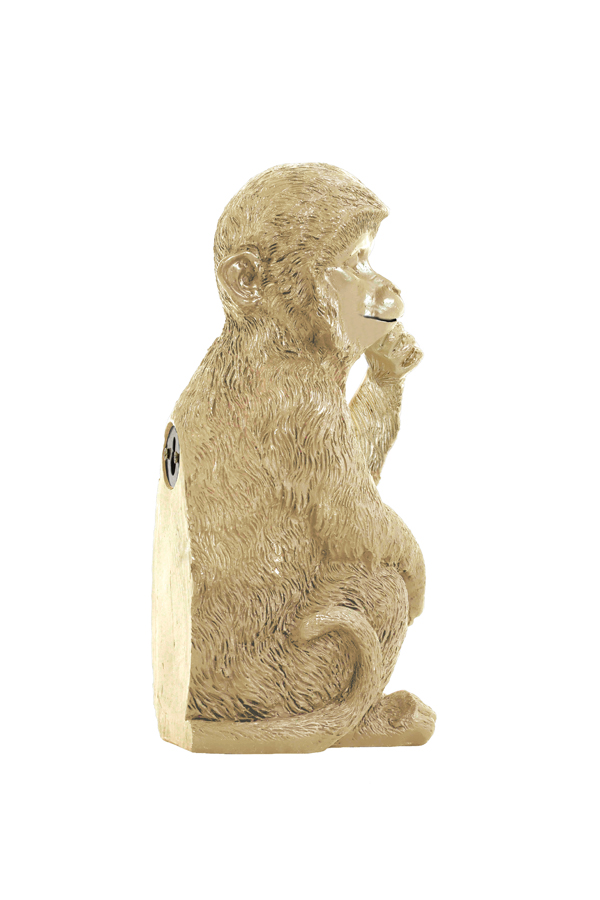 Ornament Monkey goud 19.5 cm