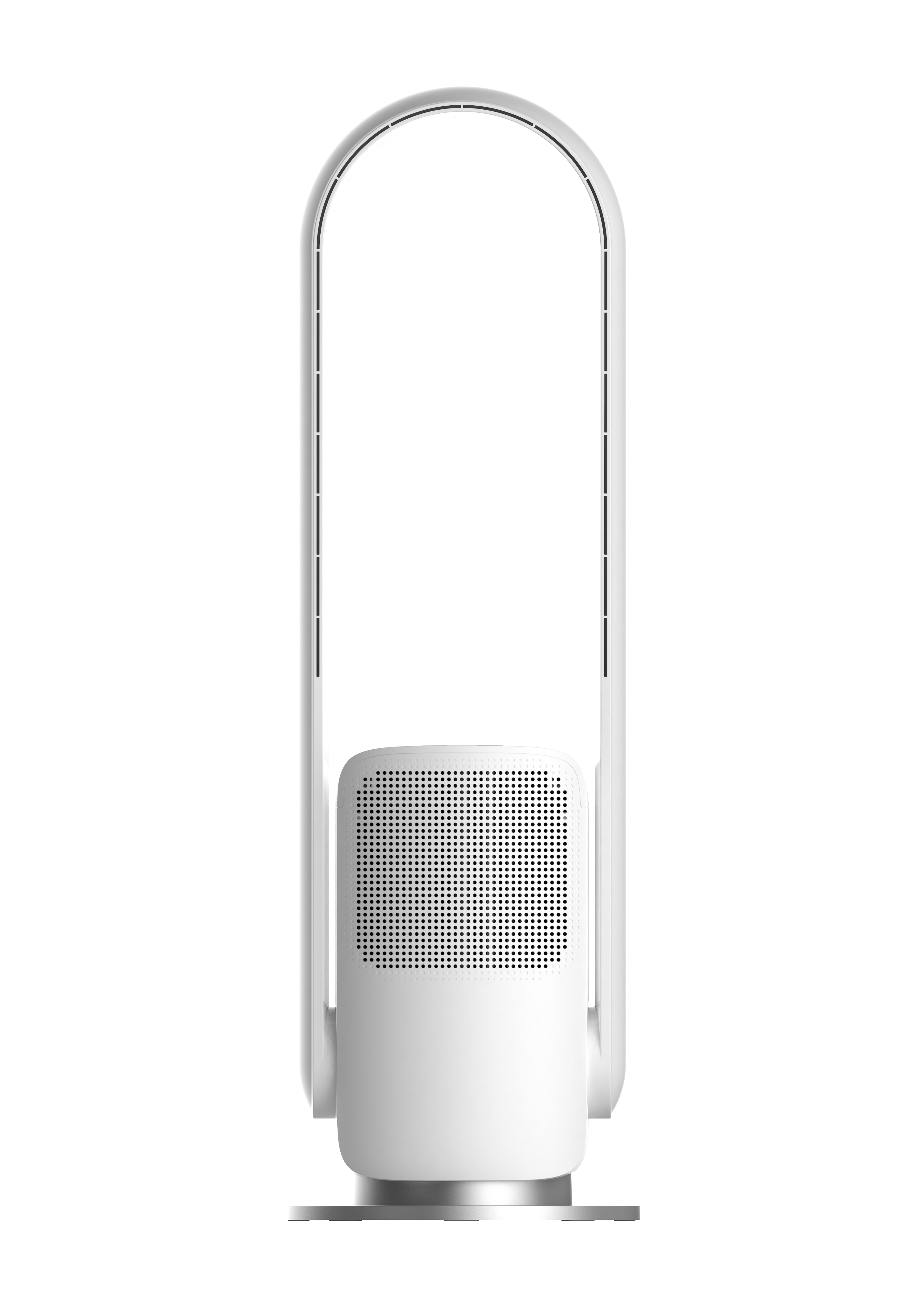 Karl Hagemann CleanCool Luxe Ventilator staand - Wit - Zonder bladen - Dyson style
