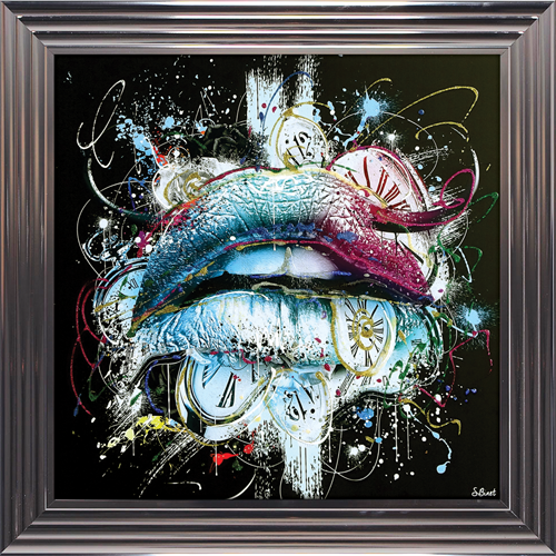 Canvas Liquid Art - Les Lèvres du