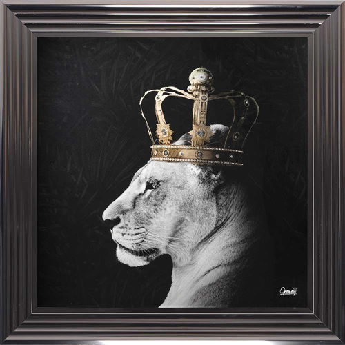 Canvas Liquid Art - Tiger King