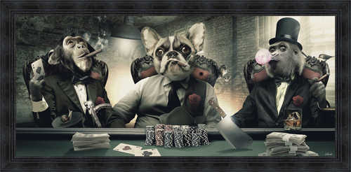 Ingelijst - Poker