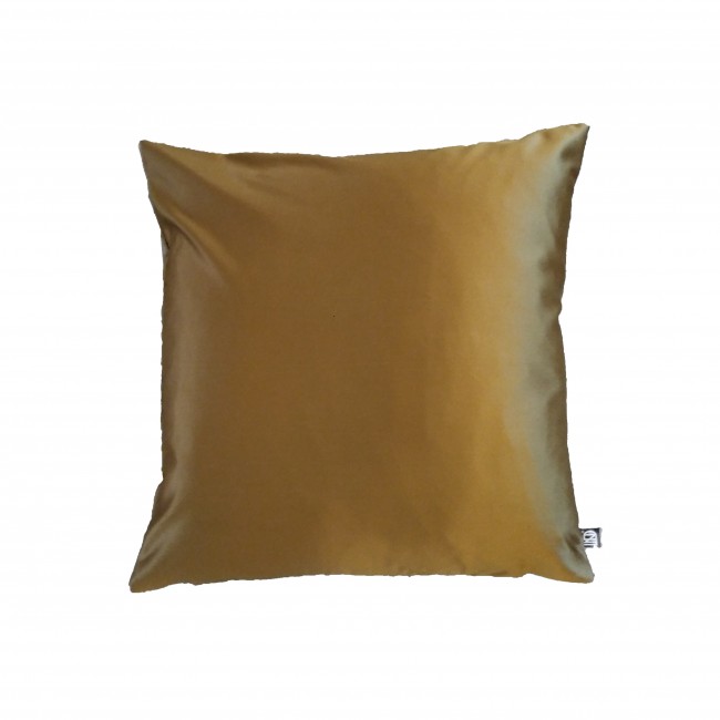 Cushion Satin Rich cupper 45x45
